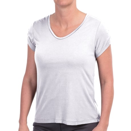 Nomadic Traders Ruched Sleeve T-Shirt - Short Sleeve (For Women)