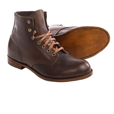 Walk-Over Jagger Leather Boots (For Men)
