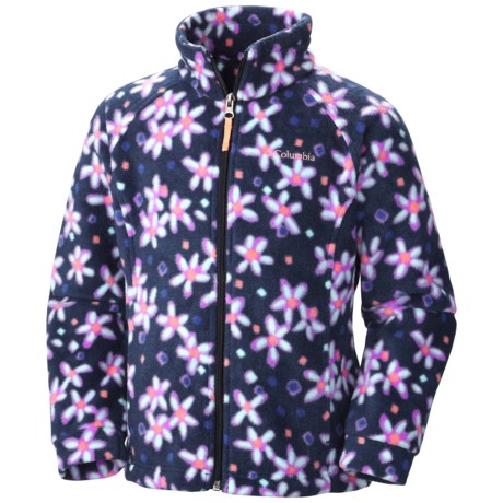 Columbia Sportswear Benton Springs II Printed Fleece Jacket (For Little and Big Girls)