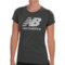 New Balance Large Logo T-Shirt - Short Sleeve (For Women)