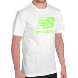 New Balance Large Logo T-Shirt - Short Sleeve (For Men)