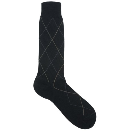 Pantherella Argyle Socks - Lightweight, Merino Wool (For Men)