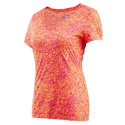 Saucony Daybreak Burnout T-Shirt - V-Neck, Short Sleeve (For Women)