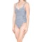 Nip Tuck Swim Joanne Sorrento Stripe One-Piece Swimsuit