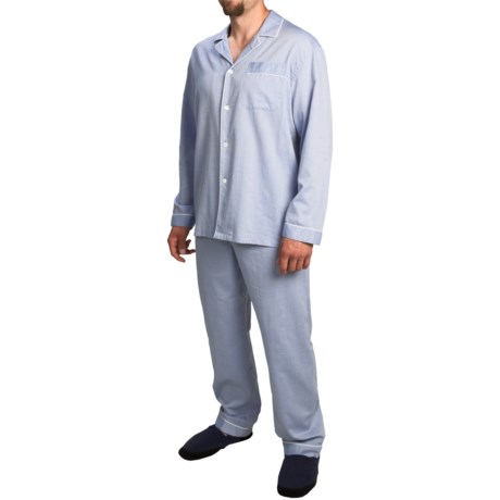 Zimmerli of Switzerland Printed Pajamas - Long Sleeve (For Men)