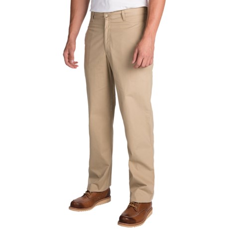 Vintage 1946 Cayman Cotton Poplin Pants - Trim Fit, Flat Front (For Men)