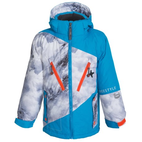 Big Chill Snow Print System Ski Jacket - 3-in-1, Insulated (For Big Boys)