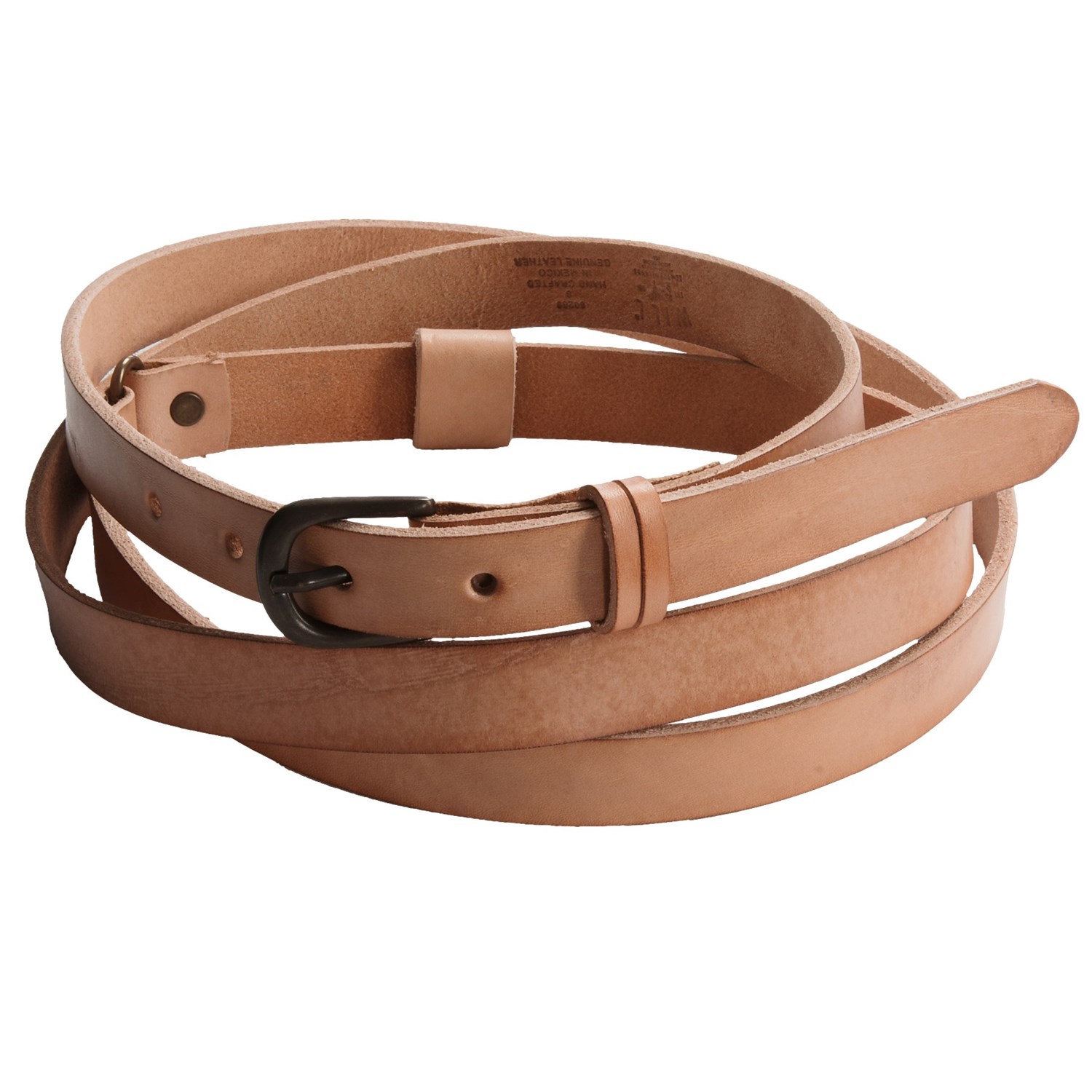 Will Leather Goods Vera Double Wrap Belt (For Women) 9556G - Save 84%