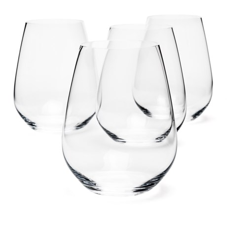 Spiegelau Authentis Casual Stemless Red Wine Glasses - Set of 4