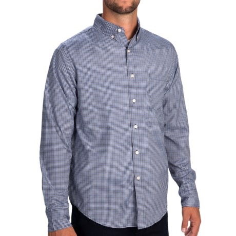 Reed Edward Mini Check Shirt - Button Down, Long Sleeve (For Men)