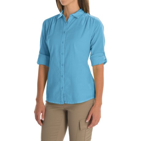 Mountain Hardwear Keralake Shirt - Button Front, Long Sleeve (For Women)