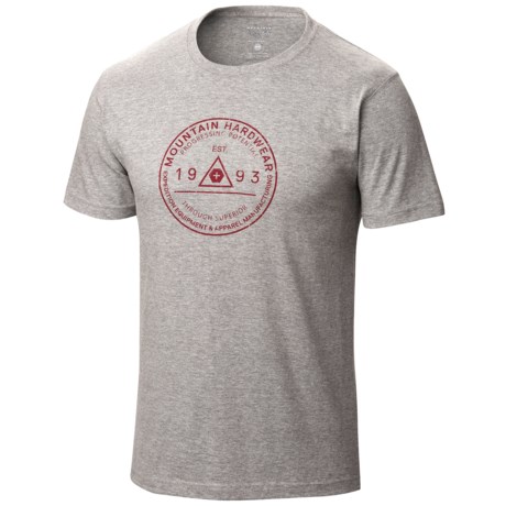 Mountain Hardwear Elevation Marker T-Shirt - Short Sleeve (For Men)