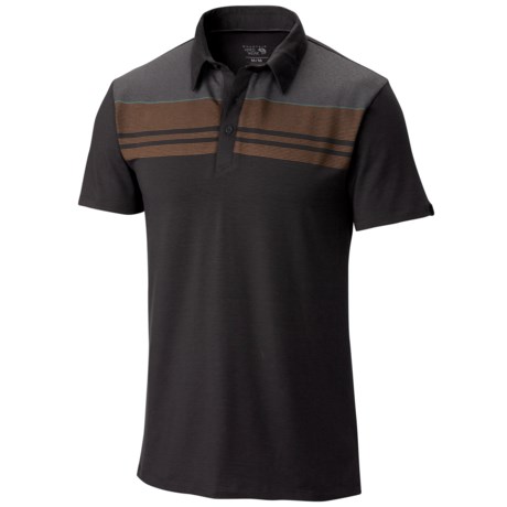 Mountain Hardwear DrySpun Stripe Polo Shirt - UPF 25, Short Sleeve (For Men)