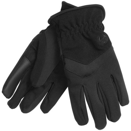 Weatherproof Four-Way Stretch Gloves - Touchscreen Compatible (For Men)