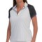 Fairway & Greene Megan Shirt - Zip Neck, Short Sleeve (For Women)