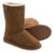 Minnetonka Callahan Short Boots - Sheepskin Lined (For Women)