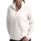Specially made Fleece Pullover Shirt - Zip Neck, Long Sleeve (For Women)