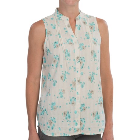 Woolrich Somerset Printed Shirt - Sleeveless (For Women)