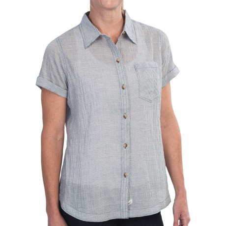 Woolrich Spring Fever Shirt - Short Sleeve (For Women)