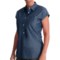 Woolrich Doe Run Chambray Shirt - UPF 50, Short Sleeve (For Women)