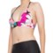 La Blanca In Full Bloom Triangle Bikini Top - Reversible