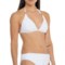 La Blanca Linea Costa Triangle Bikini Top