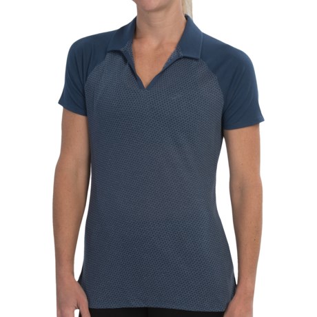adidas golf Tour Burnout Polo Shirt - Short Sleeve (For Women)