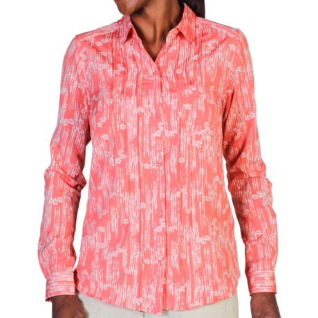 ExOfficio Next-to-Nothing Chiffon Shirt - Button Up, Long Sleeve (For Women)