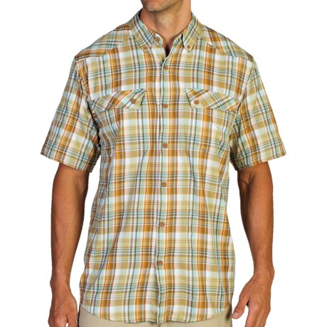 ExOfficio Minimo Plaid Shirt - UPF 50+, Short Sleeve (For Men)