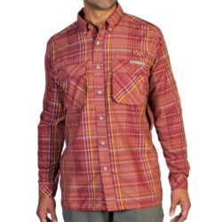 ExOfficio Air Strip Macro Plaid Shirt - UPF 30+, Button Front, Long Sleeve (For Men)