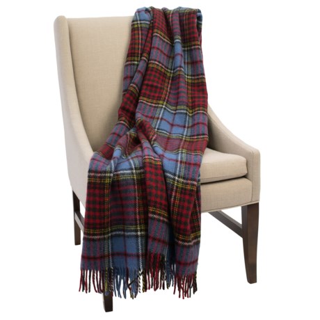 Murray Hogarth Tartan Wool Throw Blanket