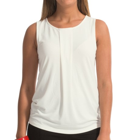 Specially made Crepe Stretch Blouse - Sleeveless (For Women)