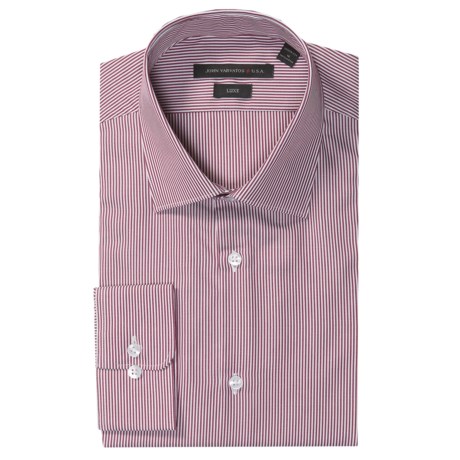 John Varvatos Luxe John Varvatos Star USA Luxe Stripe Dress Shirt - Slim Fit, Long Sleeve (For Men)