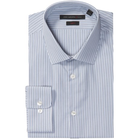 John Varvatos Star USA Stripe Dress Shirt - Slim Fit, Long Sleeve (For Men)