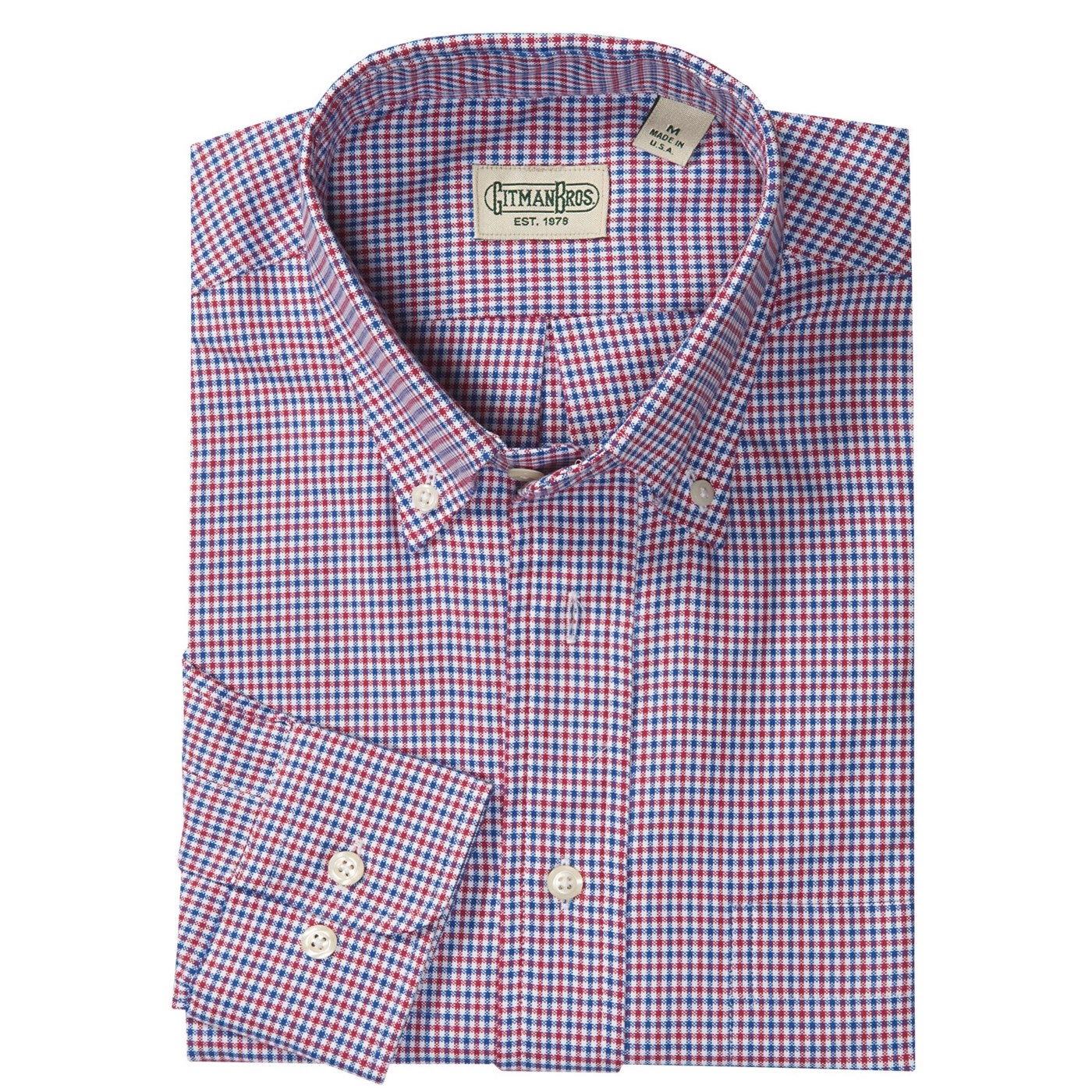 Gitman Brothers Tattersall Sport Shirt (For Men) 9632U 78