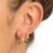 Stanley Creations 10K Gold Hoop Earring Set (For Women)