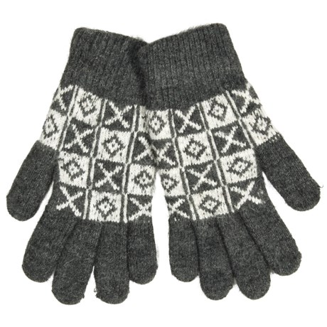 Auclair X's & O's Knit Gloves - Fully Lined (For Women)