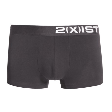 2(x)ist Electric No-Show Trunks - Stretch Cotton (For Men)