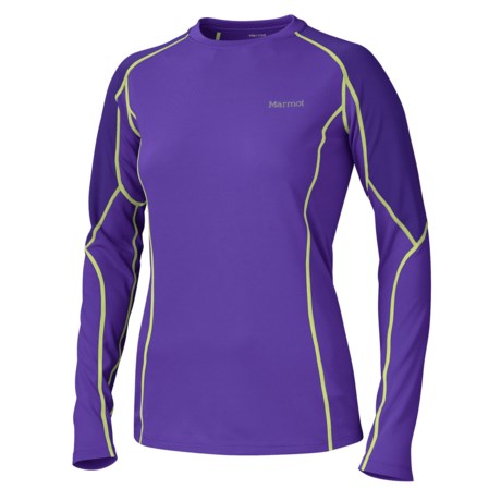 Marmot Thermalclime Pro Base Layer Top - Polartec® Power Dry®, Crew Neck, Long Sleeve (For Women)