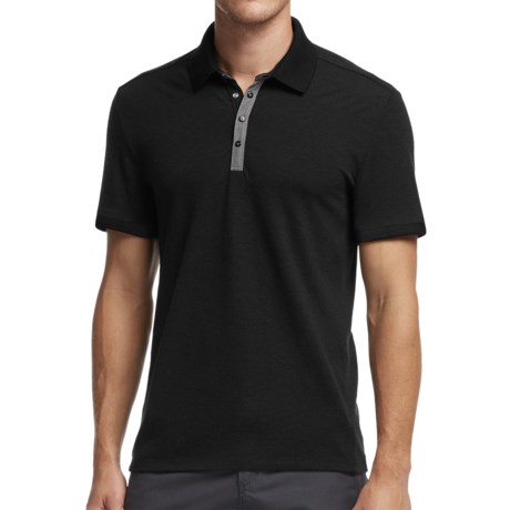 Icebreaker Transport Polo Shirt - UPF 30+, Merino Wool, Short Sleeve (For Men)