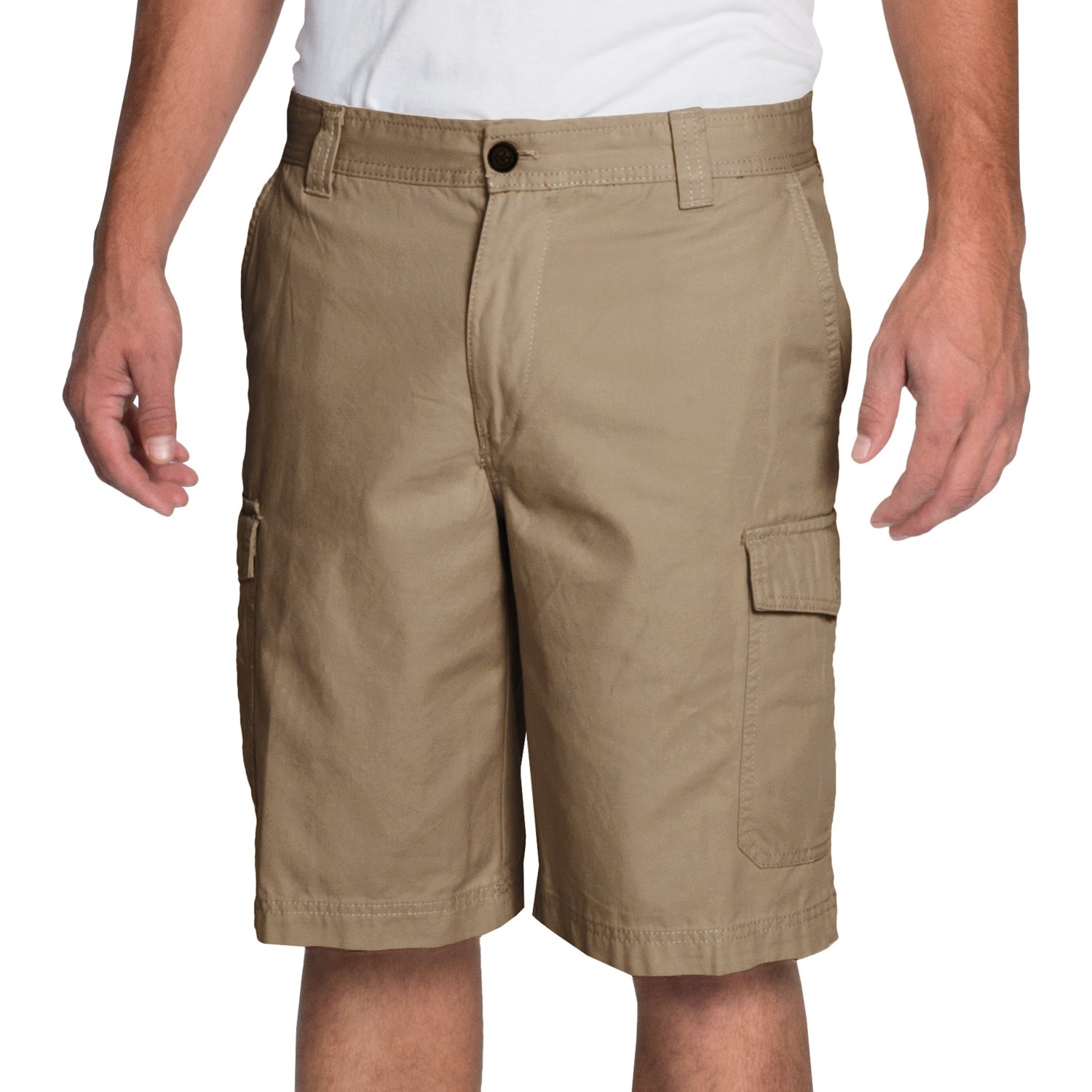 IZOD Saltwater Solid Cargo Shorts (For Men) 9682G - Save 78%