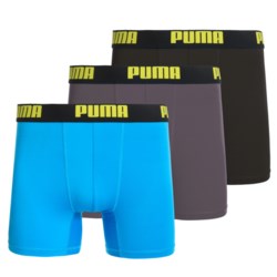 Puma Tech Boxer Briefs - 3-Pack (For Men)