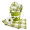 Now Designs Picnic Check Napkins - Set of 6 with Bucket