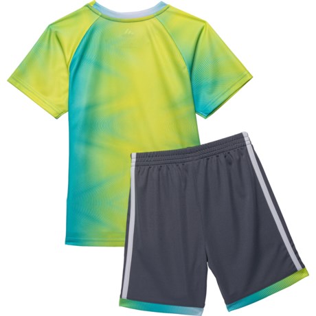 adidas Little Boys Printed Shirt and Shorts Set - Short Sleeve