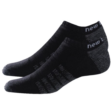 New Balance No Show CoolMax® Socks - 2-Pack, Below the Ankle (For Women)