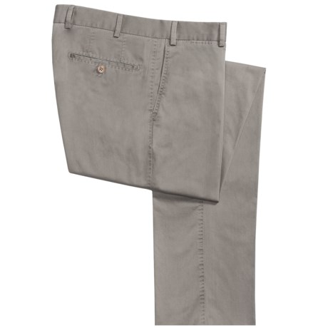Hiltl Doyle Contemporary Fit Pants - Stretch Supima® Cotton (For Men)