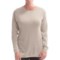Belford Silk Jewel Neck Sweater (For Women)