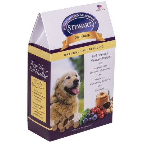 Stewart Real Peanut/Molasses Recipe Dog Biscuits