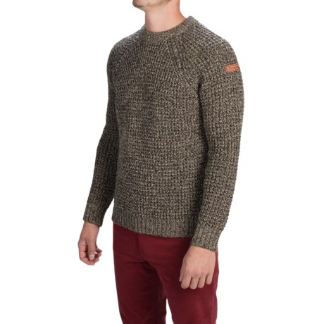 J.G. Glover & CO. Peregrine by J.G. Glover Waffle-Knit Sweater - Merino Wool (For Men)