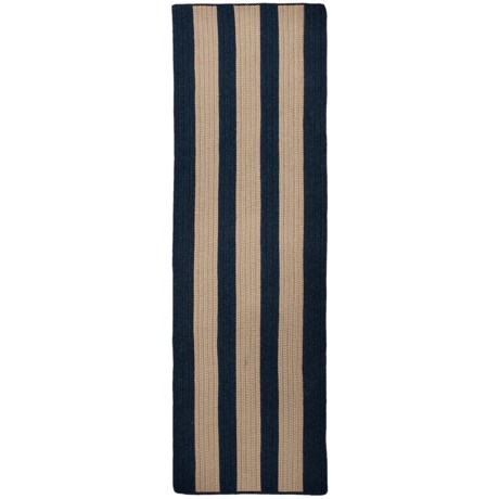 Colonial Mills Wool-Blend Floor Runner - 2x7’, Vertical Stripe